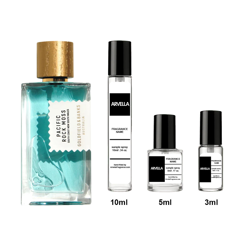 Goldfield & Banks Pacific Rock Moss Sample 10ml Spray - Arvella Fragrance